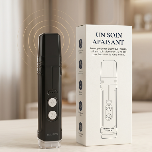 LumiPaw™ — Meuleuse à Griffes LED Silencieuse pour Chien & Chat
